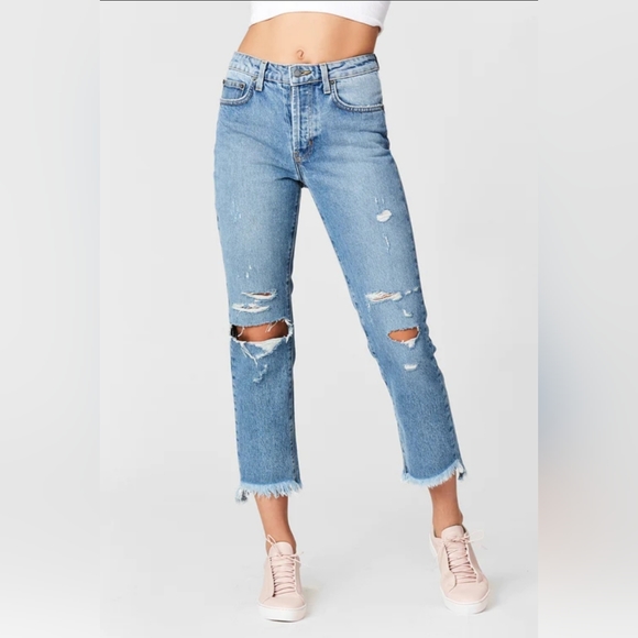 Carmar Denim - Carmar Dakota emelia distressed knee crop jean